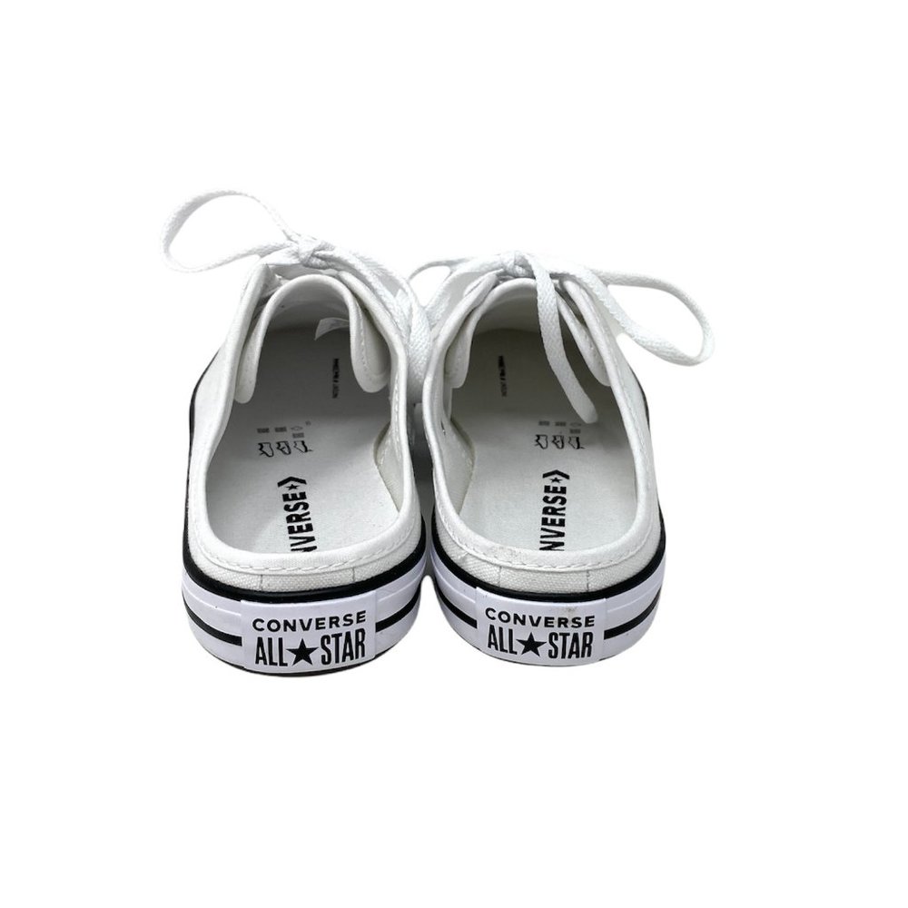 Converse CT All Star DAINTY Mule Slip White Canvas Sandals Women's Size 567946F - Picture 4 of 10